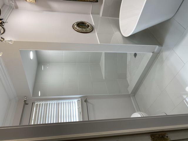 Bathroom remodel by Pilarski Remodeling