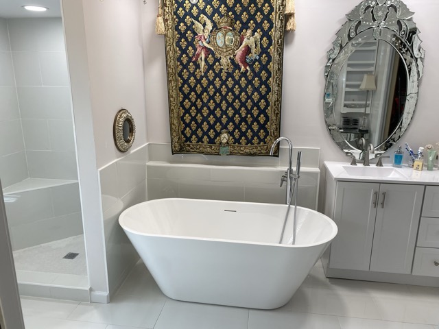 Bathroom remodel by Pilarski Remodeling
