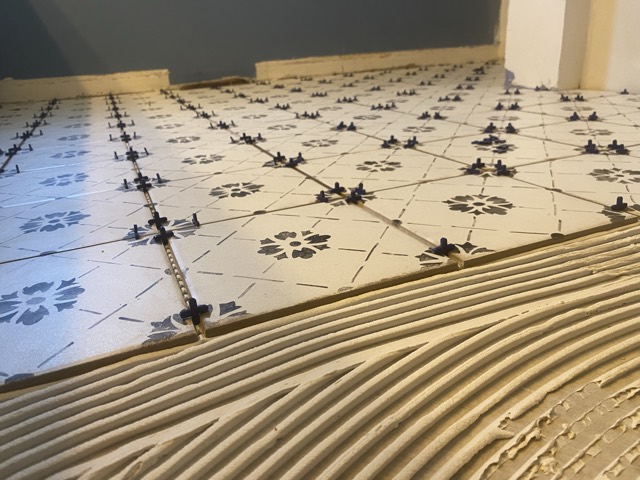 Flooring and tile work by Pilarski Remodeling